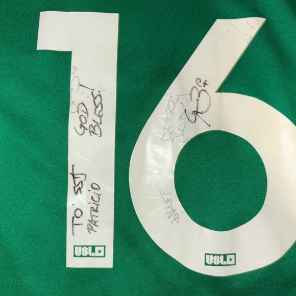 USL Hartford Athletic usl soccer jersey large SIGNED - Picture 3 of 3
